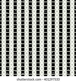 Seamless Pattern. Vector abstract background with Simple Geometric Shapes.