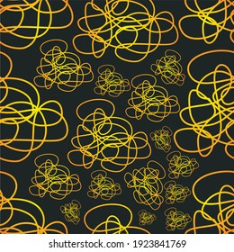 patrón transparente en el estilo de arte vectorial