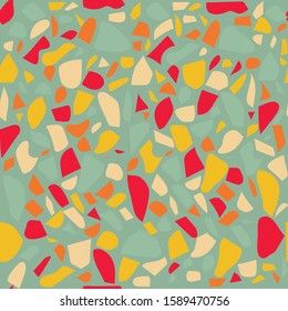 Seamless pattern vector background Classic textures Venice style consisting of natural stone, granite, quartz, marble, marble, glass and concrete.