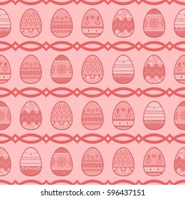 seamless pattern vector, vector background, easter theme,  pattern for happy easter day 