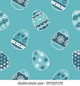 seamless pattern vector, vector background, easter theme,  pattern for happy easter day 