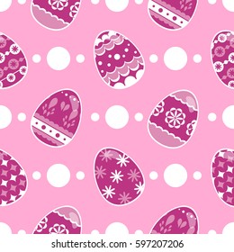 seamless pattern vector, vector background, easter theme,  pattern for happy easter day 