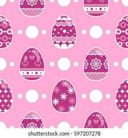 seamless pattern vector, vector background, easter theme,  pattern for happy easter day 