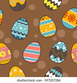 seamless pattern vector, vector background, easter theme,  pattern for happy easter day 