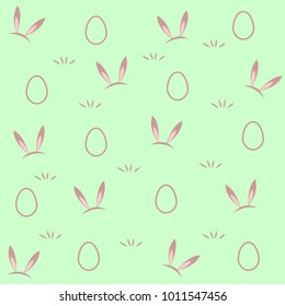 seamless pattern vector background, pattern for happy Easter day