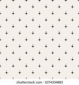 Seamless Pattern Vector Background Tiles or Fabric with Crossed