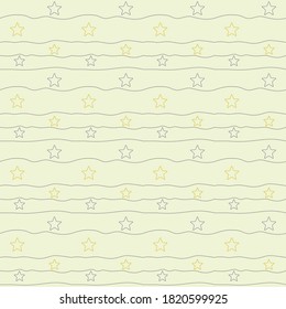 Seamless Pattern Vector. Beautiful Pattern Illustration Template for All Use. Colorful Pastel Illustration.