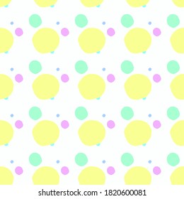 Seamless Pattern Vector. Beautiful Pattern Illustration Template for All Use. Colorful Pastel Illustration.