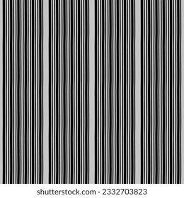 Seamless pattern vector black and gray vertical stripes lines for wallpaper, fabric, clothing,backdrop,texture, wrapping paper, notebook cover ,curtain,pillow case and stationary.