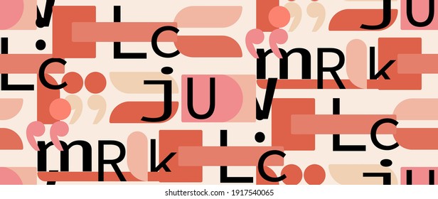 Seamless pattern. Vector seamless pattern, burgundy color