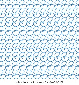 Seamless pattern vector design. Vector blue color background
