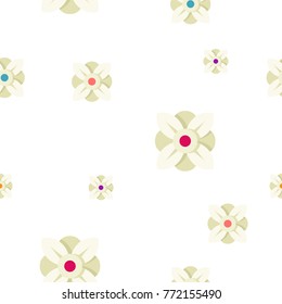 Seamless Pattern Vector Design on Light Background with Traditional Asian Flowers ideal for Banner, Cover, Invitation, Ad