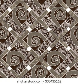 Seamless pattern ; vector; design; ornament; decorative elements;
