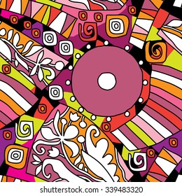 Seamless pattern ; vector; design; ornament; decorative elements; 