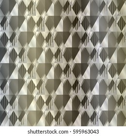 Seamless pattern. Vector design with rhombus. Print on textile. Abstract background. Geometric texture. 