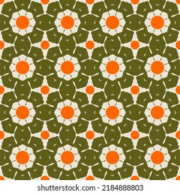 Seamless pattern vector with flat design, for print, craft, decoration, page fill, gift wrapping paper, background.
