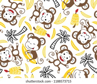 10,436 Seamless Monkey Images, Stock Photos & Vectors | Shutterstock
