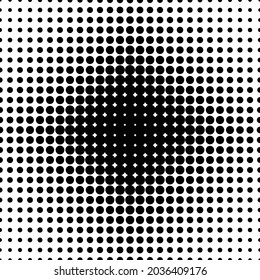 Seamless pattern. Vector geometric background, dots.