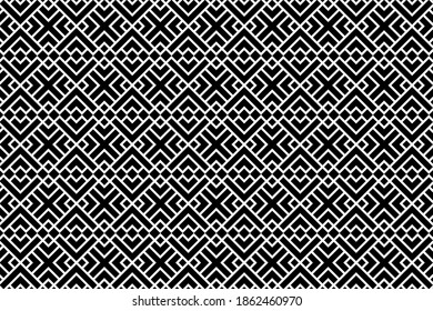 Seamless pattern vector. Geometric texture. Repeat design.