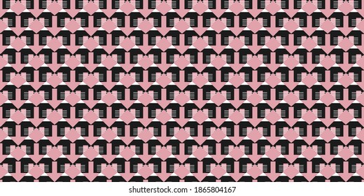 Seamless Pattern vector, geometrical texture, background.
