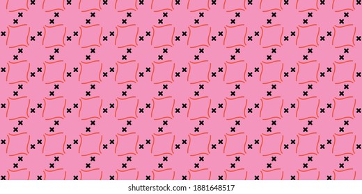 Seamless Pattern vector, geometrical texture, background.