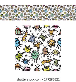 Seamless pattern. Vector Illustration