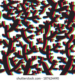 Seamless pattern. Vector illustration.