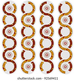 Seamless pattern. Vector illustration.