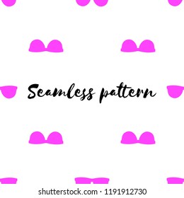Seamless Pattern. Vector Illustration of Fashion Glasses. Design for Fabric or Wallpaper. Fashion Print for Textile. Stylized Graphic