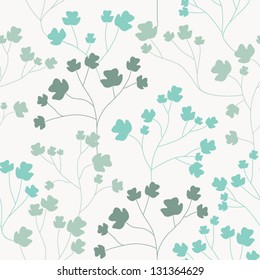 Seamless pattern. Vector illustration. Floral background. Pattern can be used for wallpaper, pattern fills, web page background, surface textures.