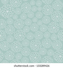 Seamless pattern. Vector illustration. Floral background. Pattern can be used for wallpaper, pattern fills, web page background, surface textures.