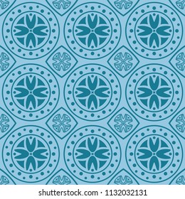 Seamless pattern vector illustration with geometric pattern. Abstract design. For super wallpaper, decorative design.
