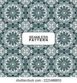 Seamless pattern. Vector Illustration, Mandala.