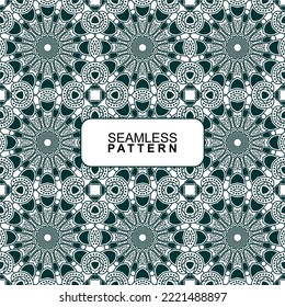 Seamless pattern. Vector Illustration, Mandala.