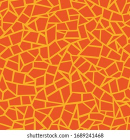 Seamless pattern vector illustration. Stylized giraffe skin texture