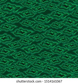 Seamless Pattern Vector, Indonesian batik motif called Mega Mendung 