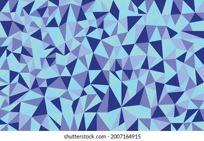 Seamless pattern vector. Low Poly Iceberg background