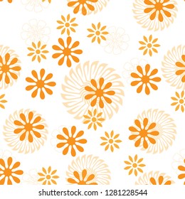 seamless pattern vector  with ornament categories and abstract 