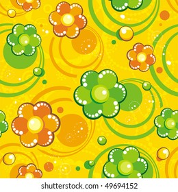 Seamless pattern. Vector texture.