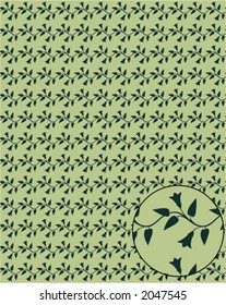 Seamless Pattern (Vector). This is a vector image - you can simply edit colors and shapes