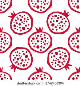 Patrón sin foco Mercado de granos de frutas veganas. Diseñar la vitamina natural de la granja. Ilustración vectorial.