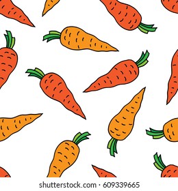 Seamless pattern of vegetables. Vegetarian food. Print. Repeating background. Cloth design, wallpaper.