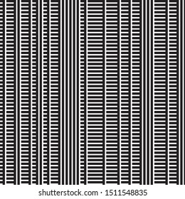 Seamless pattern with vertical black streaks. Vertical and horizontal straight lines with the black:white(thickness) ratio equal with 30:18, that is 1.6  Fibonacci ratio (the golden number).