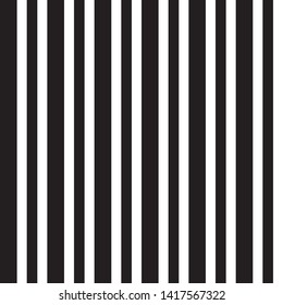 seamless pattern with vertical black stripes. ratio between black stripes (thicknesses) is 144:89, Fibonacci ratio(the golden number)