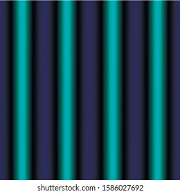 Seamless pattern - vertical blue, turquoise and black gradient stripes. Black-blue-green background. Vector full color seamless pattern - classic blue, biscay green