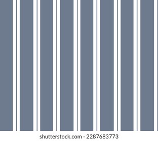 Seamless pattern of vertical blue and white stripes background.