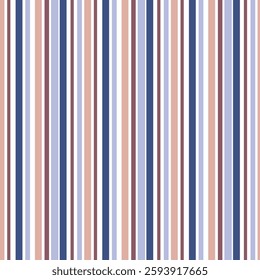 Seamless pattern with vertical stripes in pastel colors. Vector illustration