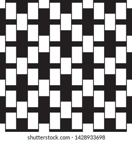 seamless pattern with vertical white rectangles. Ratio between Height and Width is 1.6, Fibonacci ratio(the golden number)