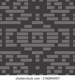 Seamless pattern with vertical white segments