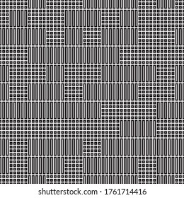 Seamless pattern with vertical white segments